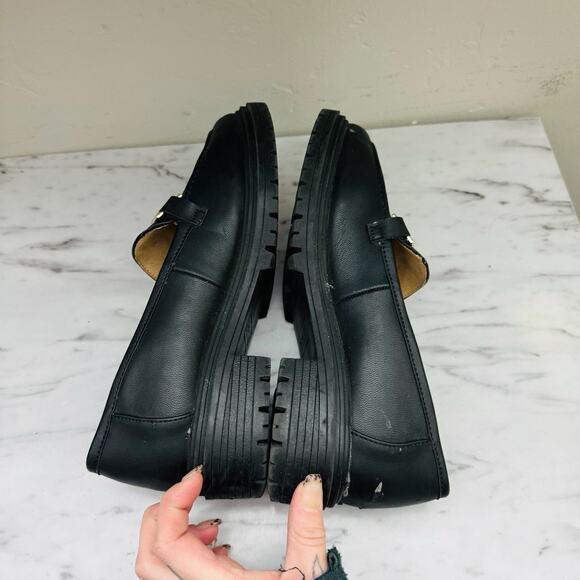 Rachel Zoe Mila Black Leather Loafers Women’s Size 7 - Picture 8 of 12